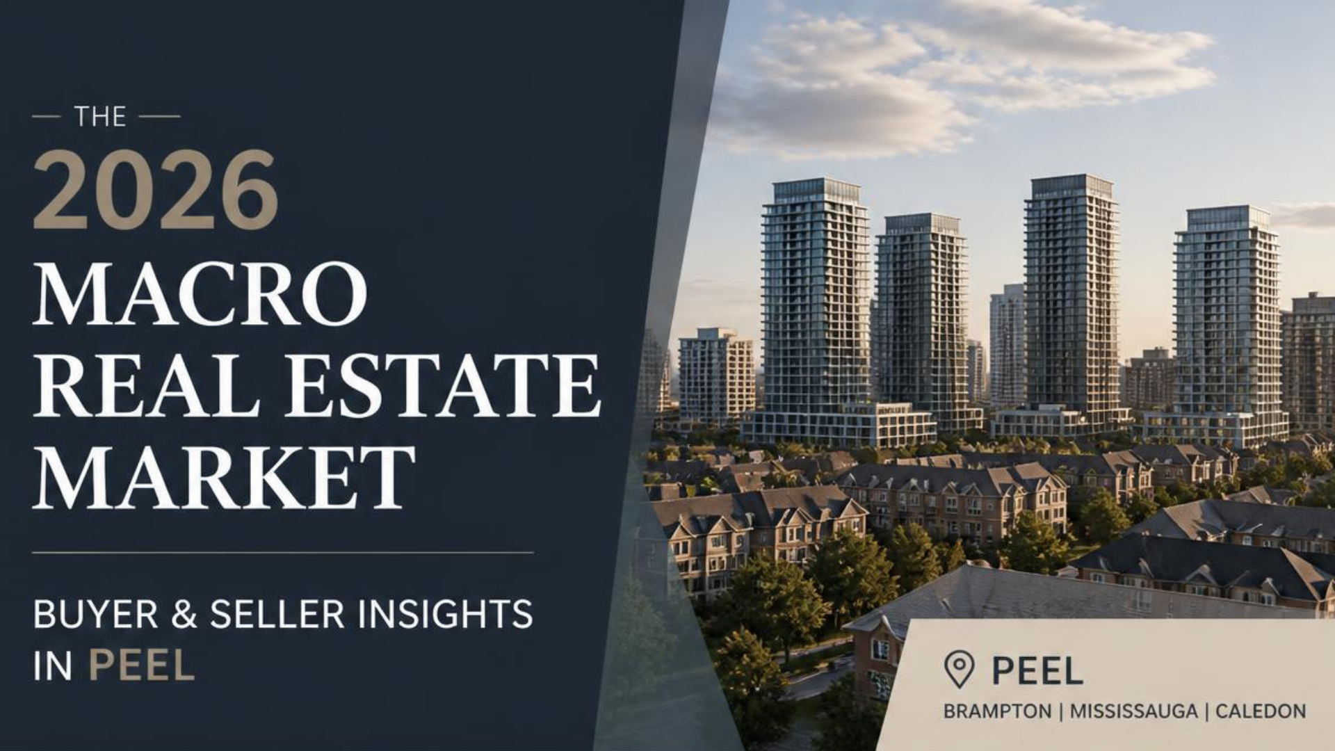 The 2026 Macro Real Estate Market: What Buyers and Sellers in Peel Need to Know